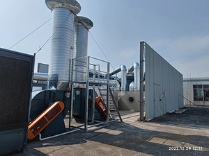广州市新力实业有限公司废气改造工程